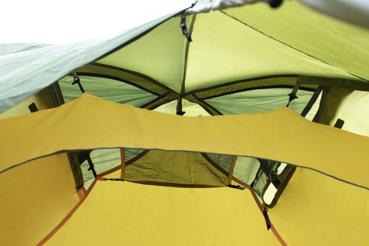 Намет Tramp Rock TRT-028 3-місна туристична 3 м Green (2205768) - фото 10