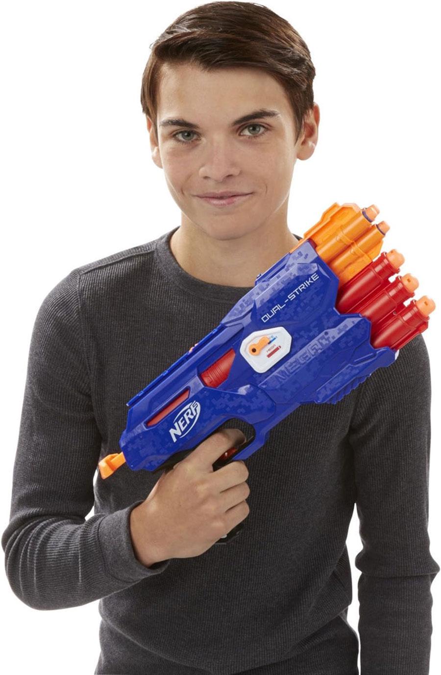 Бластер Nerf Elite Dual-Strike (B4619) - фото 7