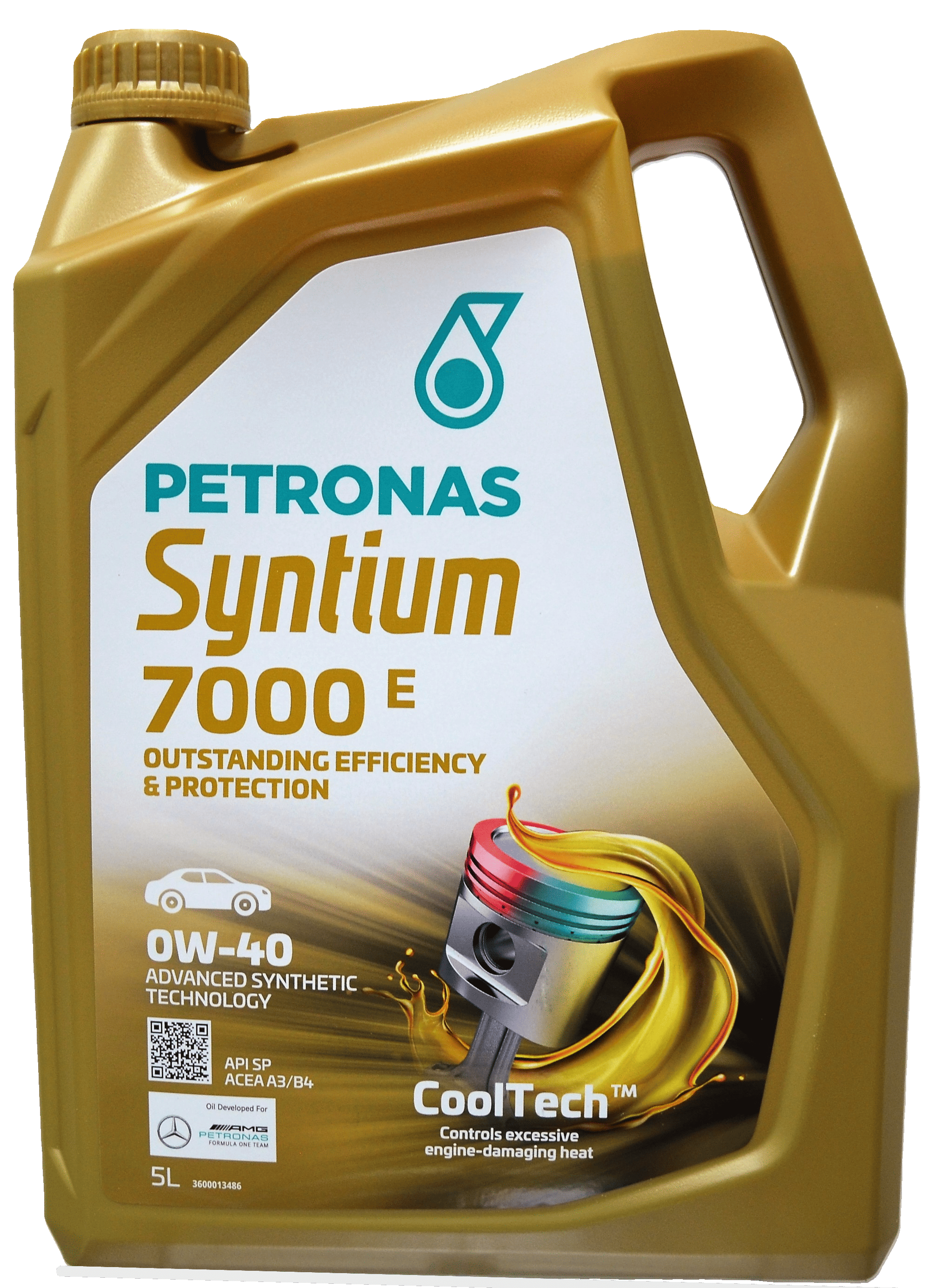 Моторна олива PETRONAS LUBRICANTS Syntium 7000 E 0W-40 5 л (2440008806) - фото 2 Моторна олива PETRONAS LUBRICANTS Syntium 7000 E 0W-40 5 л (2440008806) - фото 2