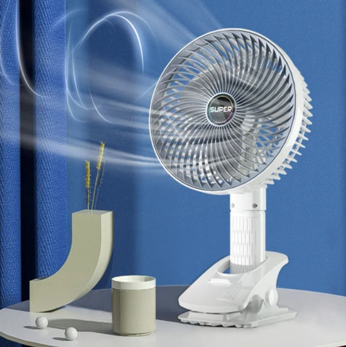 Вентилятор ручний Clip+mobile stand VNA10034 USB акумуляторний з прищепкою (26891934) - фото 14