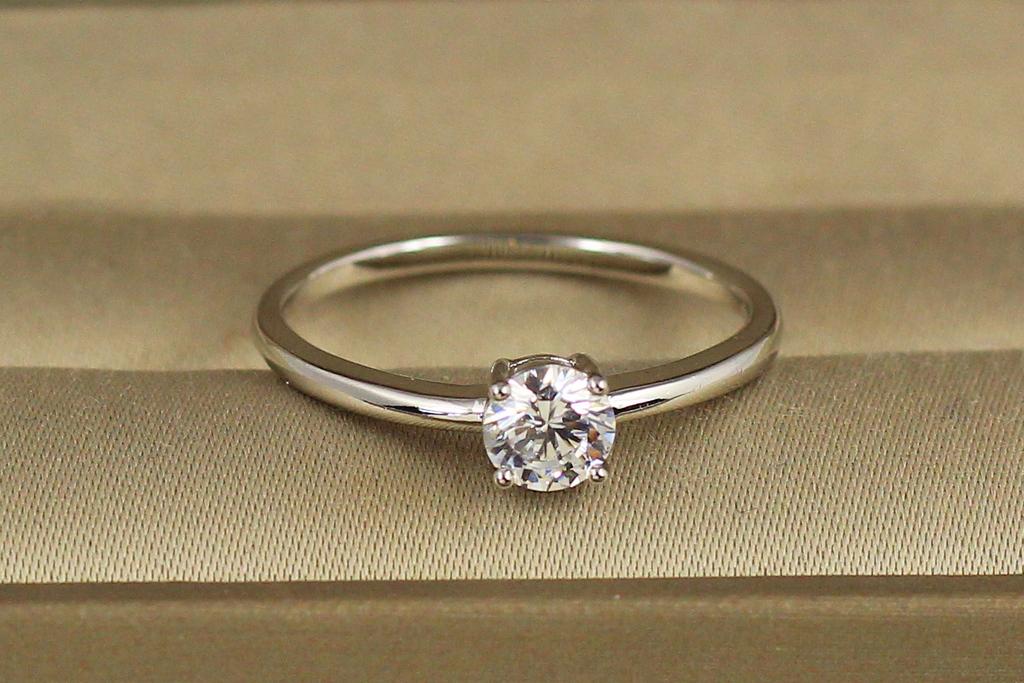 Кольцо Xuping Jewelry Обещание р. 19 Серебристый Кольцо Xuping Jewelry Обещание р. 19 Серебристый