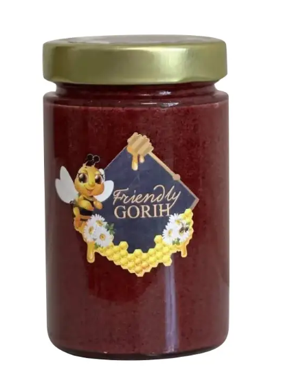 Крем мед Черная смородина 370 мл/520 г Крем мед Черная смородина 370 мл/520 г