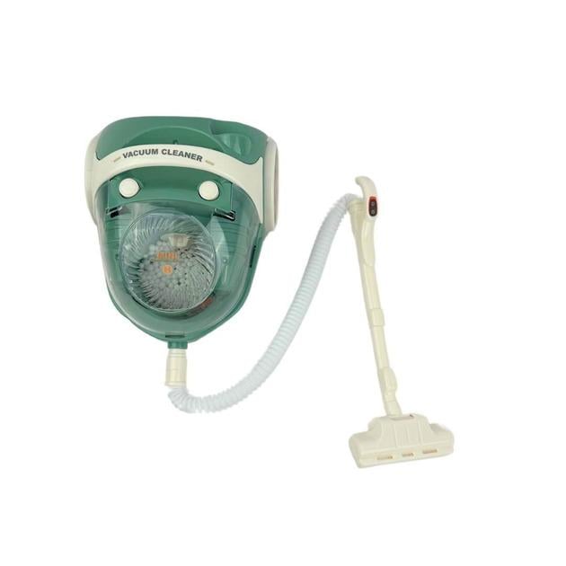 Пылесос игрушечный со звуковыми и световыми эффектами Зеленый (YH129-4G) - фото 4 Пылесос игрушечный со звуковыми и световыми эффектами Зеленый (YH129-4G) - фото 4