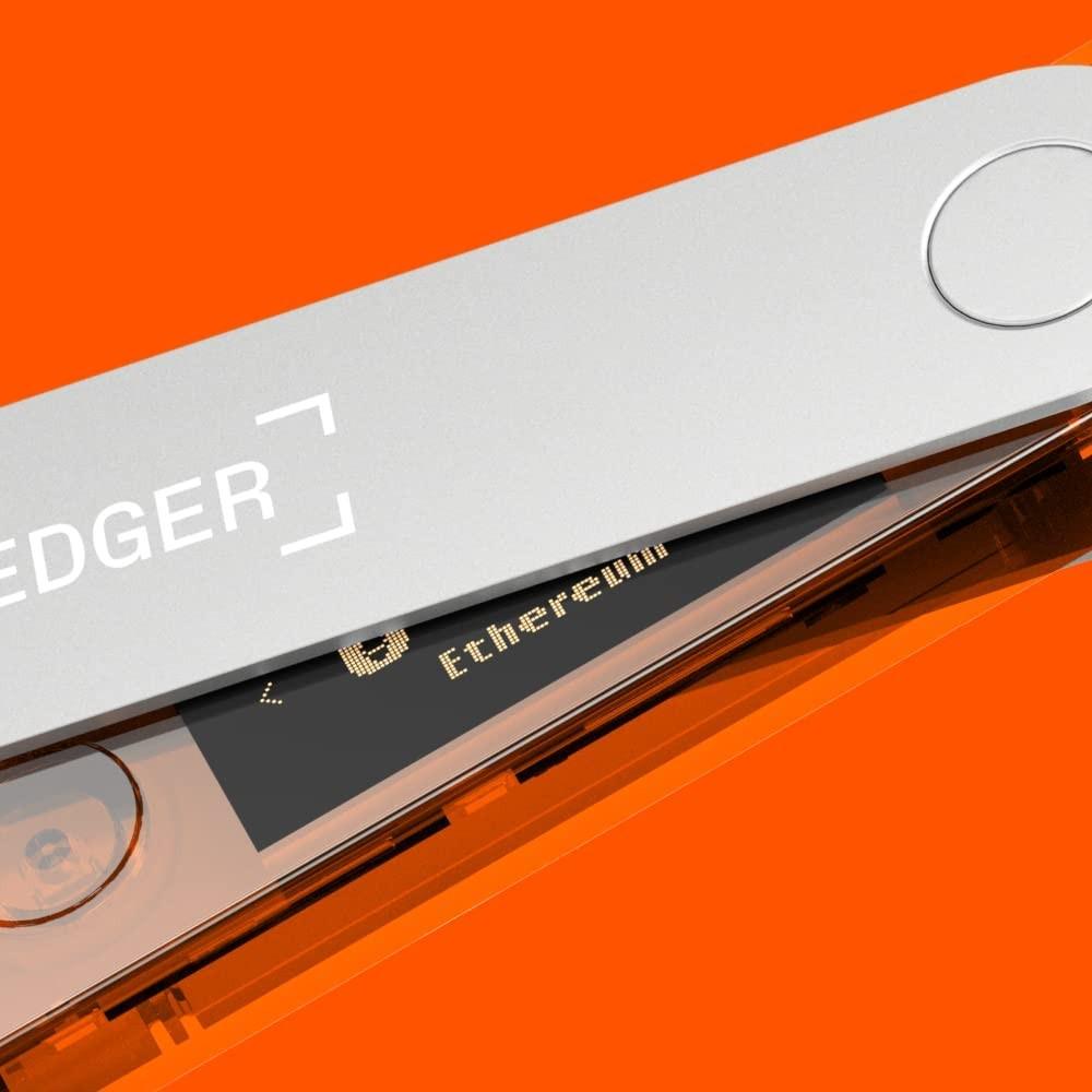 Крипто-кошелек аппаратный холодный Ledger Nano X Blazing Orange - фото 5