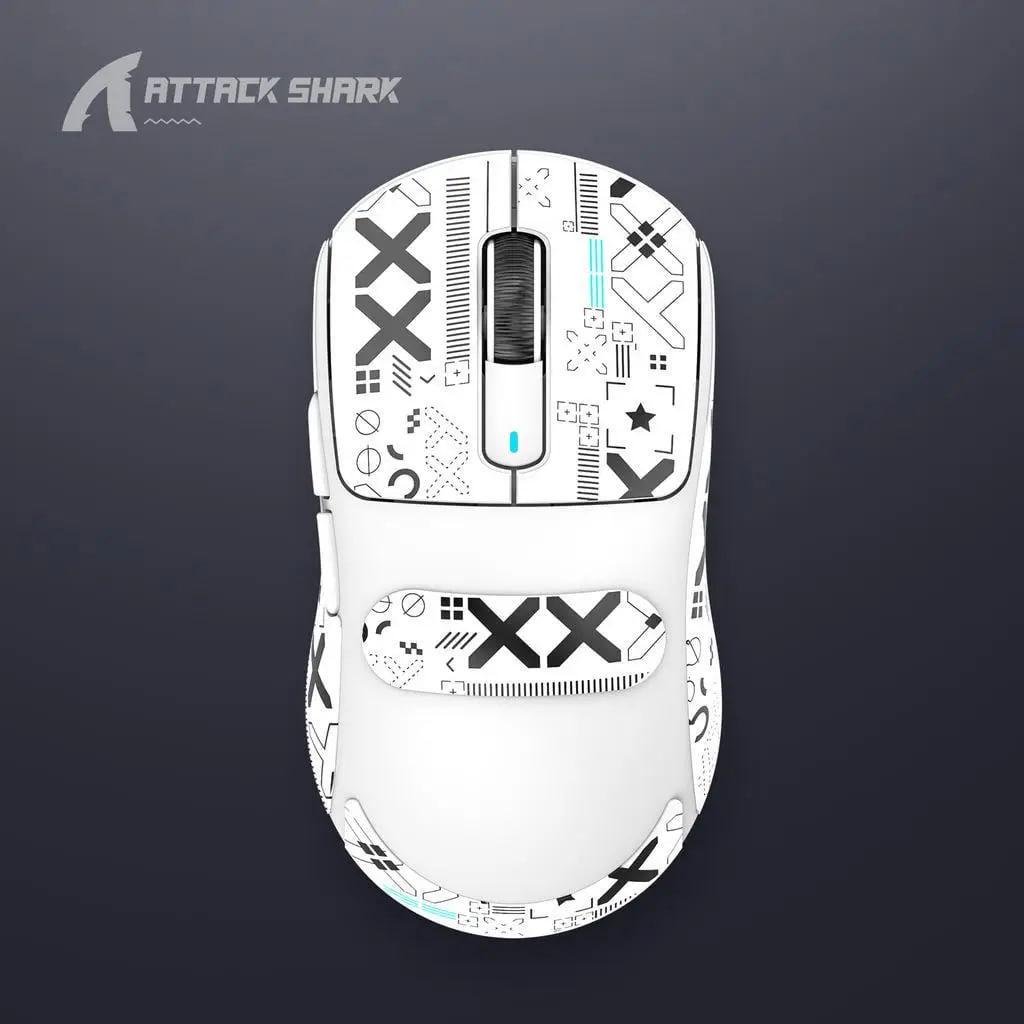 Комп'ютерна мишка ігрова Attack Shark X3 PAW3395 26000 dpi White (4570) - фото 2