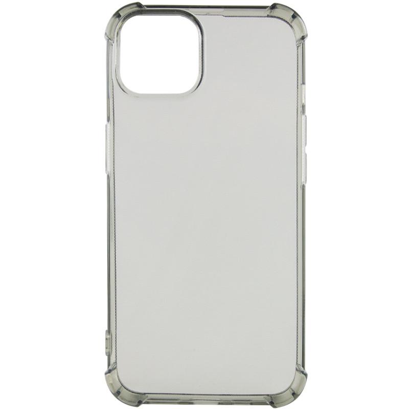 Противоударный  TPU чехол GETMAN Ease logo усиленные углы для Apple iPhone 13 mini (5.4") Серый (прозрачный)