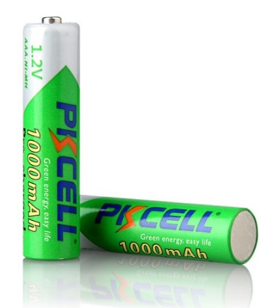 Аккумулятор NiMH PKCELL 1,2V AAA 1000 mAh 2 шт. (YUT_V2830)