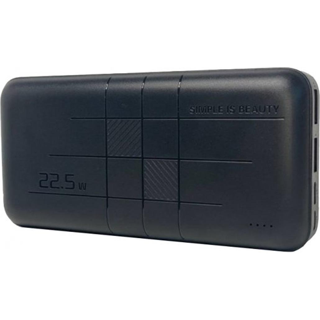 Внешний аккумулятор XO PR188 20000 mAh 22,5W Black - фото 3