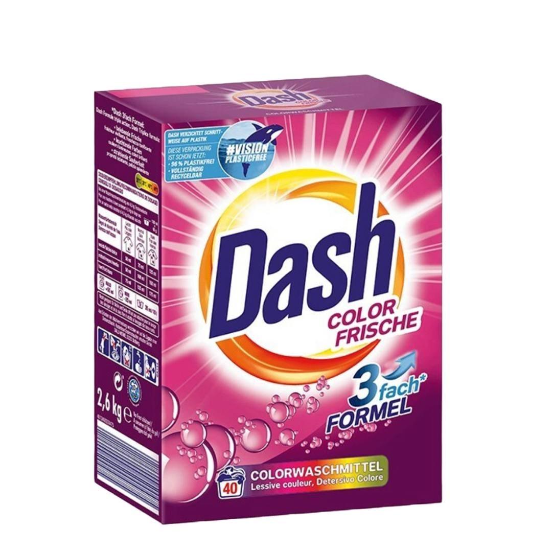 Порошок для стирки цветных тканей Dash Color Frische 2,6 кг