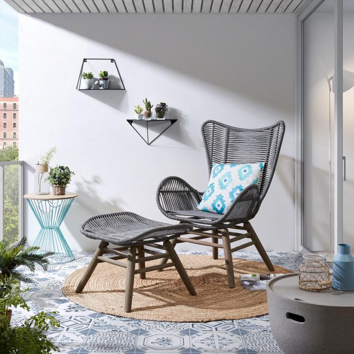 Ковер LaForma Dip Ø200 см Коричневый (AA0497FN46) - фото 4 Ковер LaForma Dip Ø200 см Коричневый (AA0497FN46) - фото 4