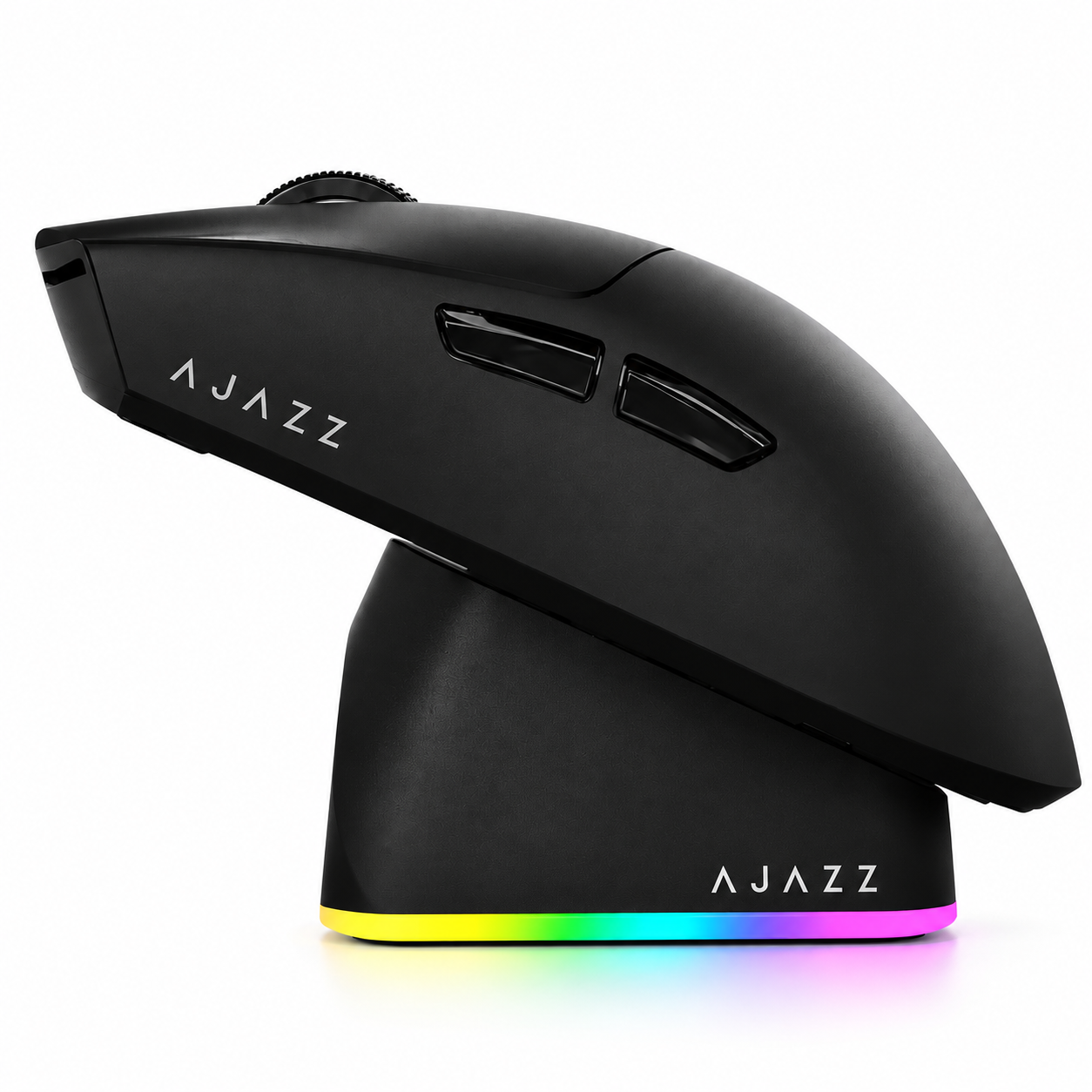 Мышь игровая беспроводная AJAZZ AJ139P V3 MC с RGB док-станцией/сенсор PAW3311/аккумулятор 800 мАч BT/2.4G проводная