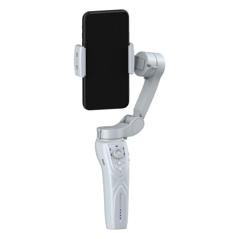 Стабілізатор для телефона ручний AGIMBALGEAR F12 3-осьовий з інтелектуальним відстеженням обличчя White (120321686) - фото 2 Стабілізатор для телефона ручний AGIMBALGEAR F12 3-осьовий з інтелектуальним відстеженням обличчя White (120321686) - фото 2