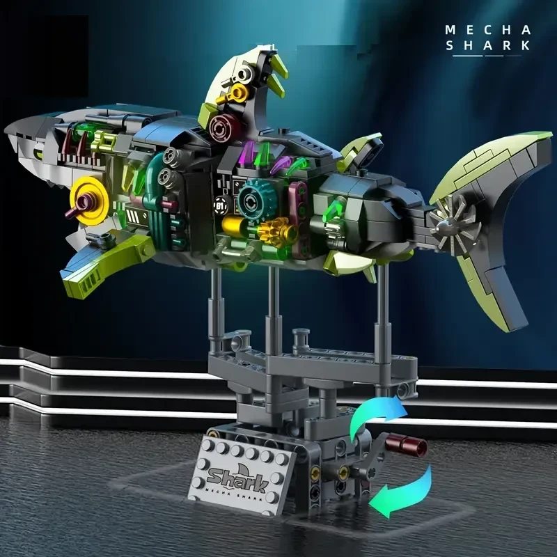 Конструктор Shark Technic Monster 747 деталі (554) - фото 3