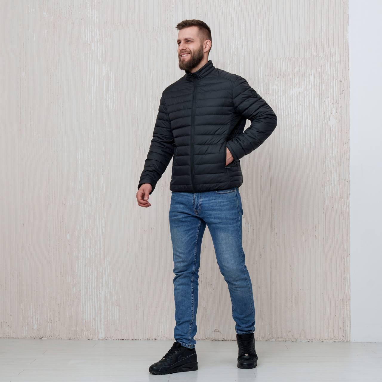 Куртка мужская демисезонная Vavalon 209-V р. 50 Черный (29105636) - фото 2