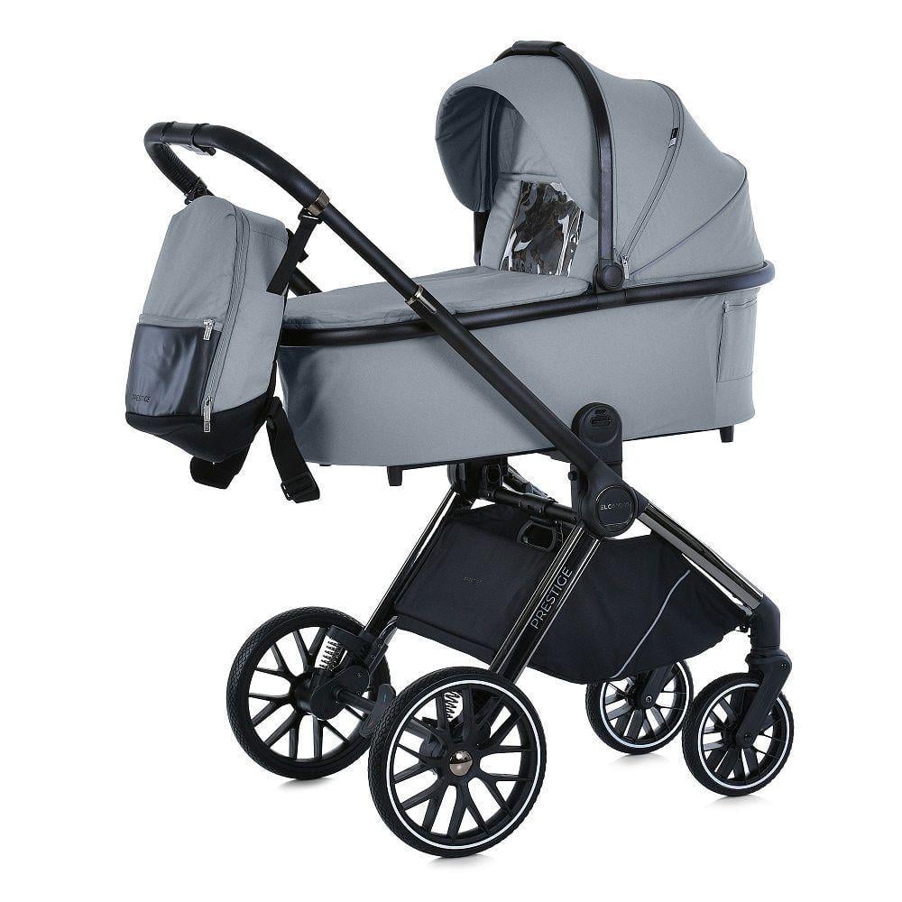 Коляска El Camino ME 1124-2 PRESTIGE 2в1 Frost (CD44711)