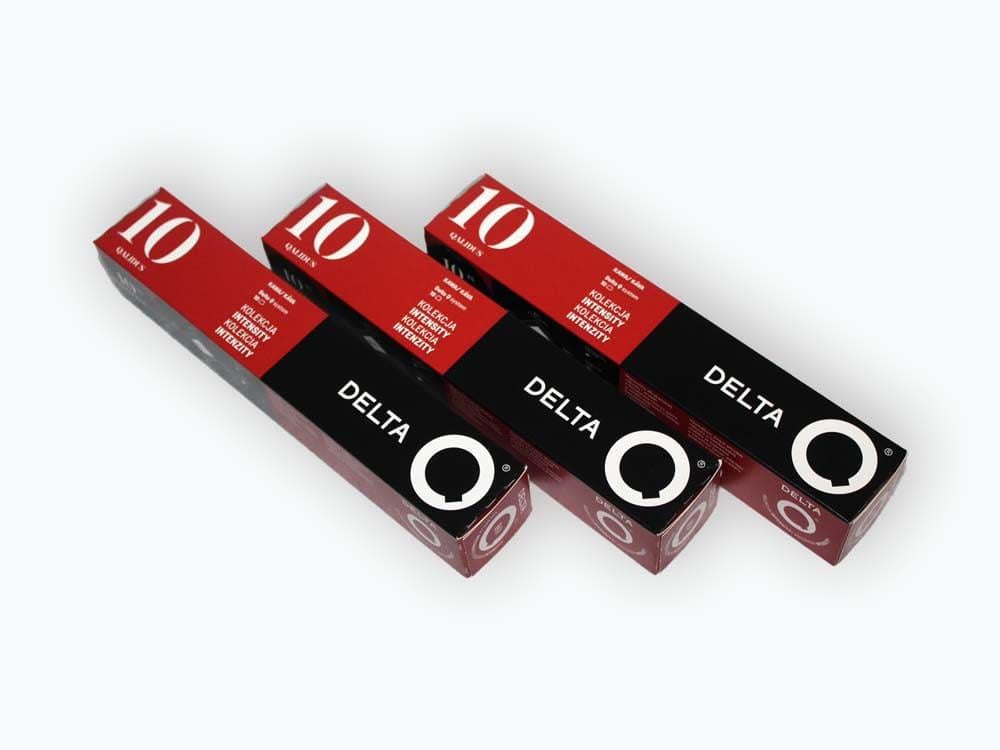 Кофе в капсулах Delta Q 10 по крепости комплект 3 упаковки 10 шт. (467657456245912)