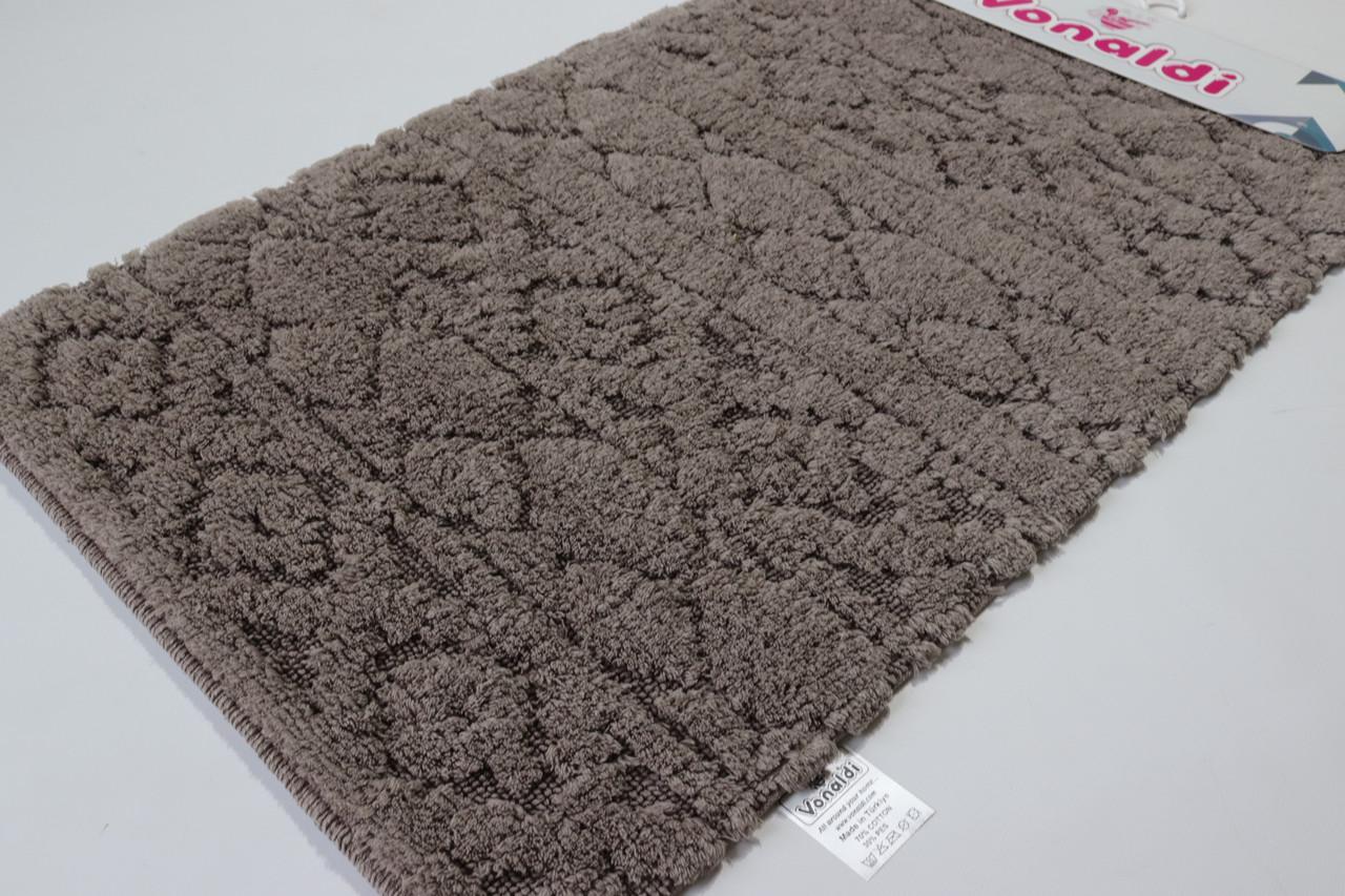 Коврик для ванной Vonaldi Elite 100x60 см Brown (70008)