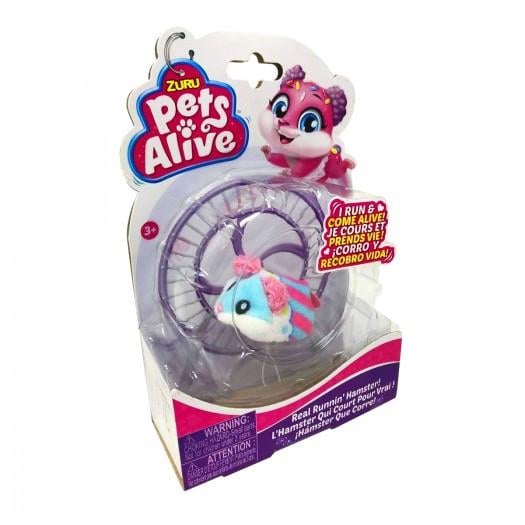 Мягкая игрушка интерактивная Pets Alive Хомячок Лоло