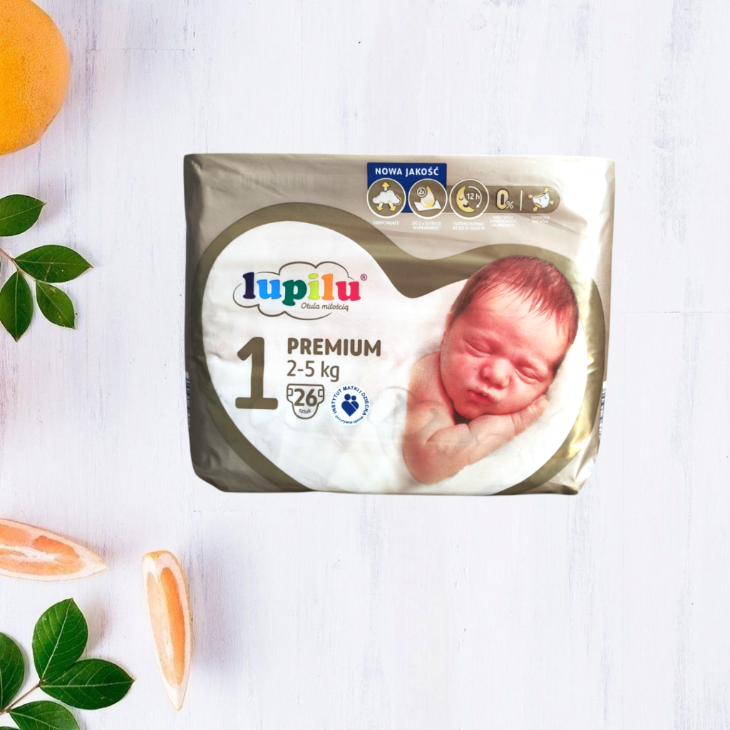Підгузки Lupilu Premium 1 2-5 кг 26 шт.