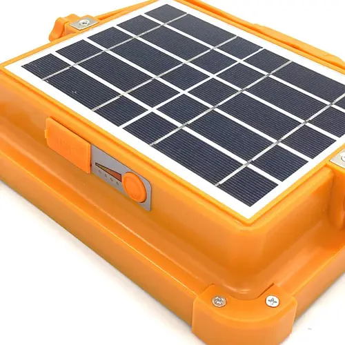 Батарея солнечная универсальная для заряда портативная Solar led light D8 12000 mAh (N-14471) - фото 4