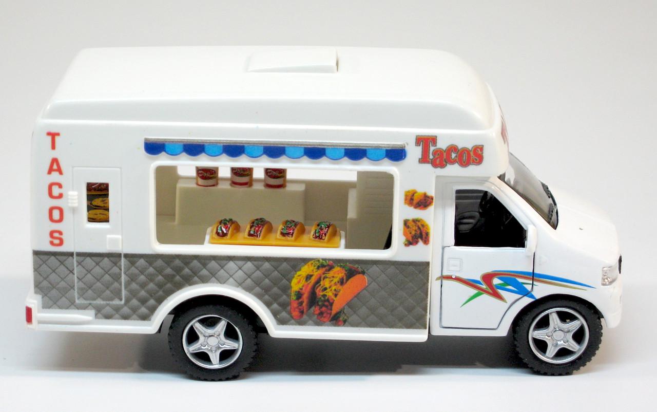 Машина металлическая KS5255W Tacos truck - фото 6 Машина металлическая KS5255W Tacos truck - фото 6