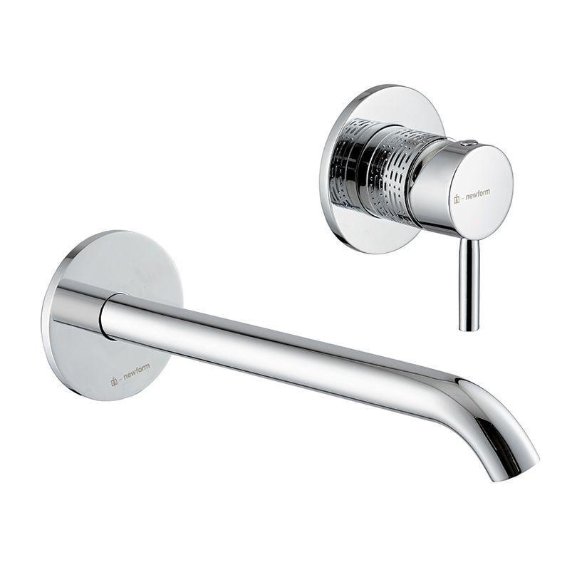 Смеситель для умывальника Form Blink настенный без встроенной части 232 мм Хром (70830E.21.018)