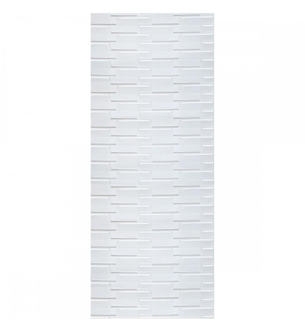 3D-панель декоративная самоклеющаяся Кладка в рулоне 19600x700x5 мм Белый