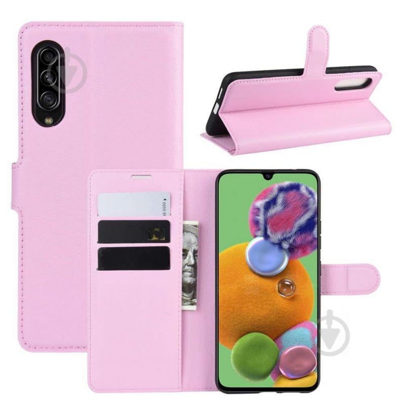 Чохол-книжка Litchie Wallet для Samsung Galaxy A90 5G Pink (arbc6410) - фото 2