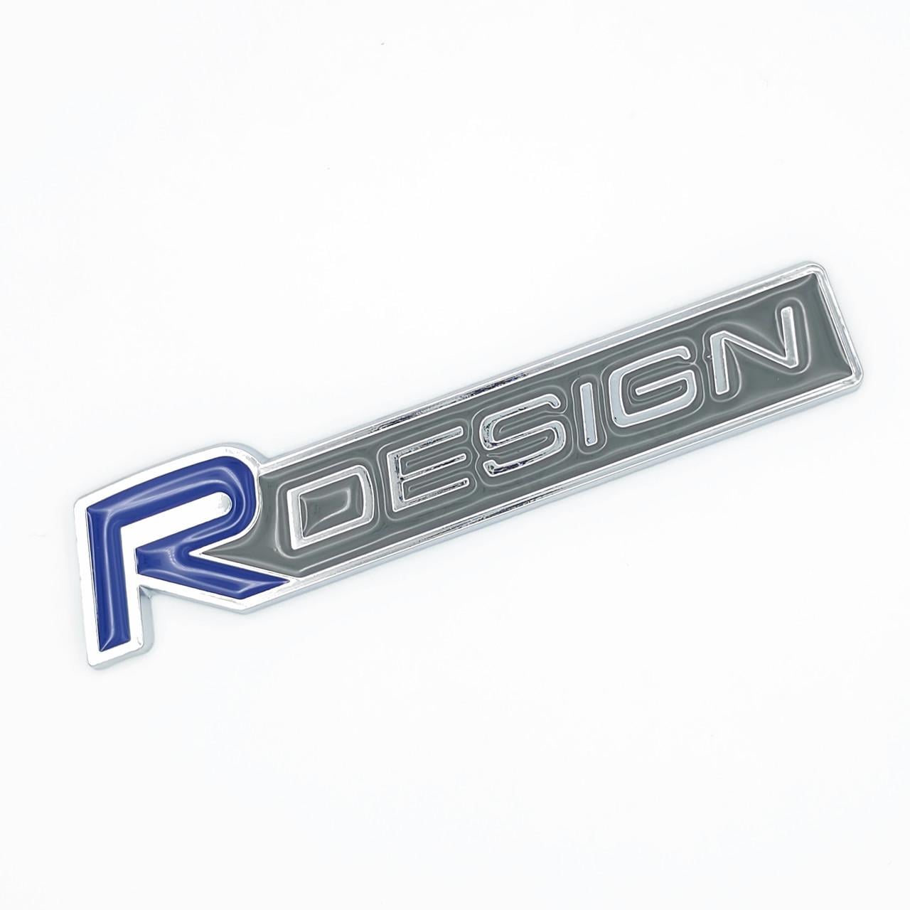 Емблема Rdesign Volvo 9,2х1,8 см метал Хром глянцевий (3078474841)