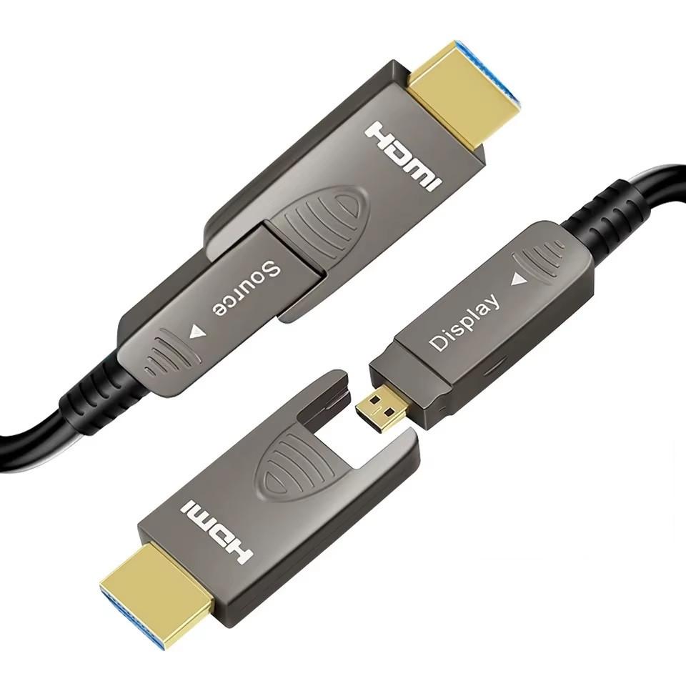 Кабель HDMI V2.1 8K з CL3-сертифікацією 0.18 HDR HDCP 2.3 20 м (000048944) - фото 2 Кабель HDMI V2.1 8K з CL3-сертифікацією 0.18 HDR HDCP 2.3 20 м (000048944) - фото 2