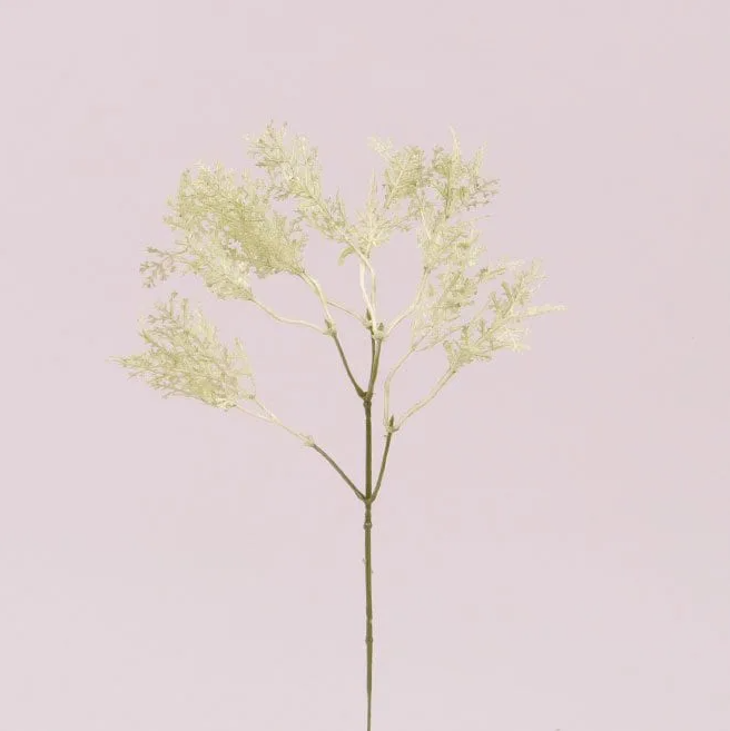 Веточка декоративная Flora с зеленым цветом 12 шт. (73010)