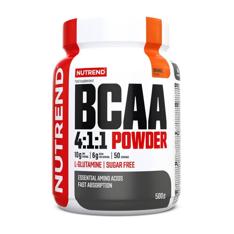 Аминокислоты с глутамином NUTREND BCAA 4:1:1 Powder 500 г Вишня