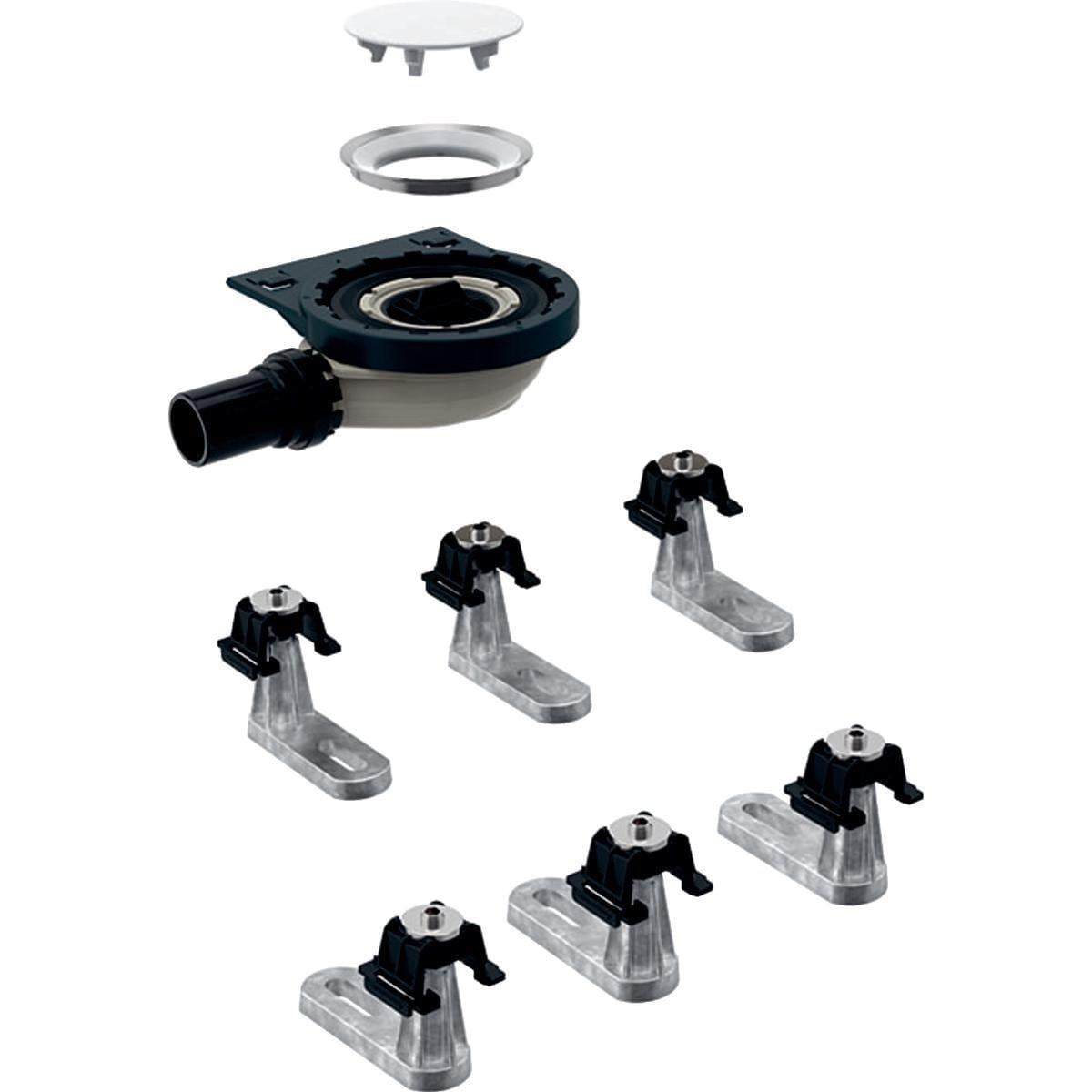 Сифон для піддону Geberit Setaplano із шістьма ніжками для душової поверхні (154.021.00.1)