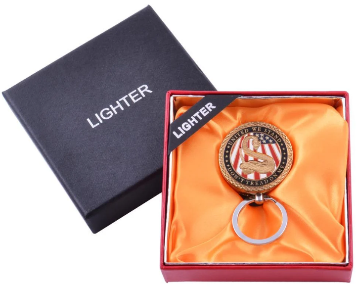 Запальничка Змія USA в подарунковій коробці (32161937)