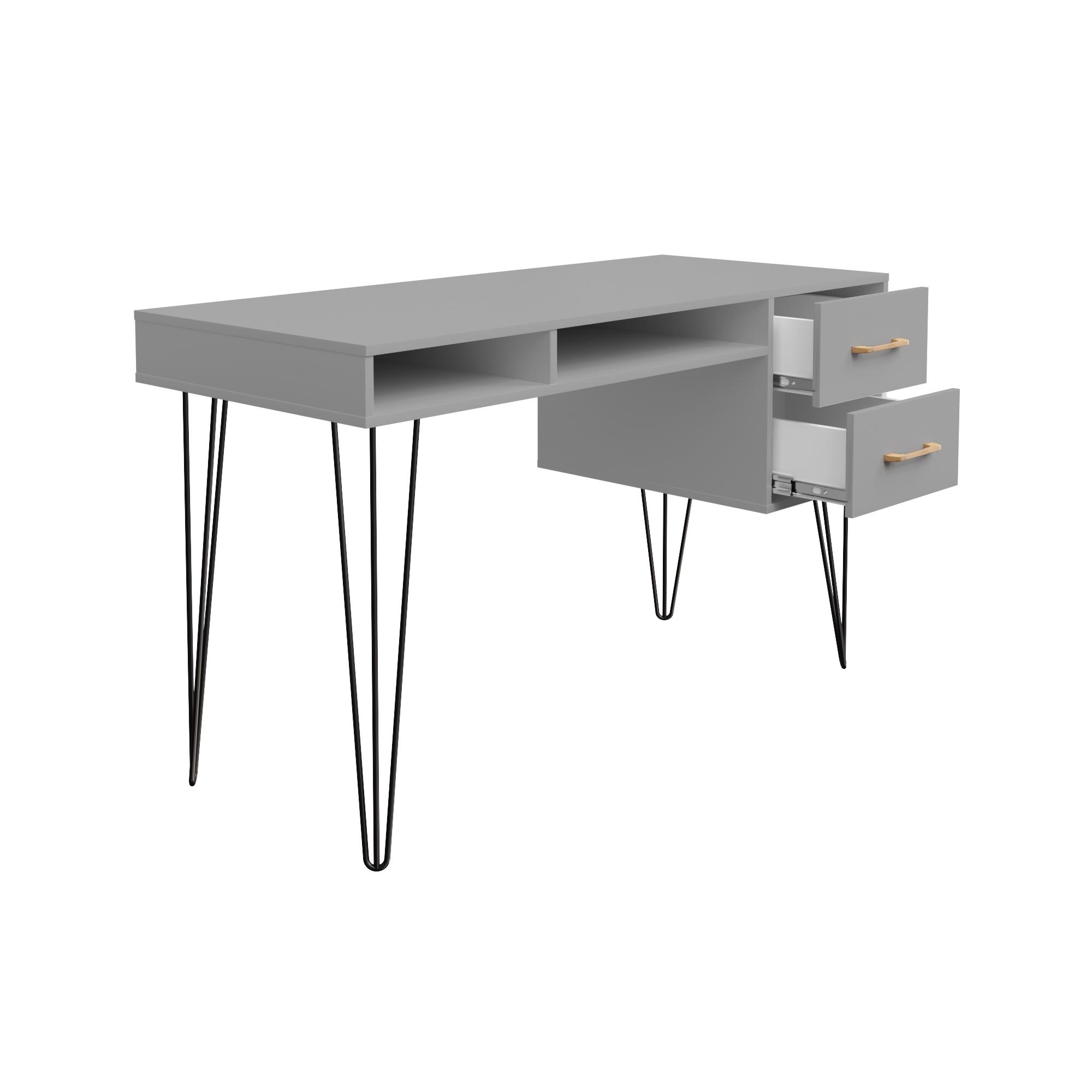 Стіл письмовий Loft-2 1400х598х750 мм Графіт (Арт.213) - фото 2