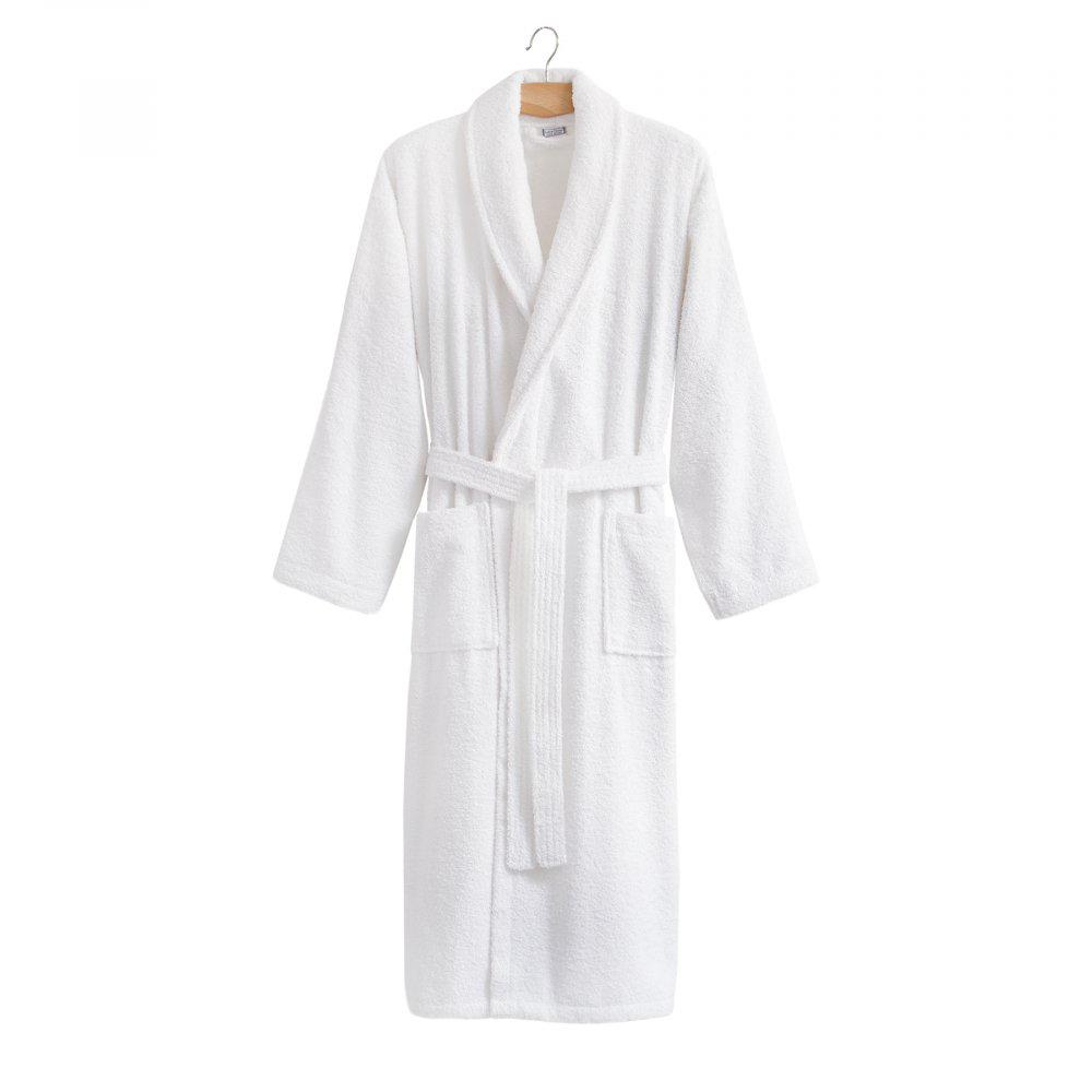 Халат махровий унісекс Lotus готельний L Білий (114721)