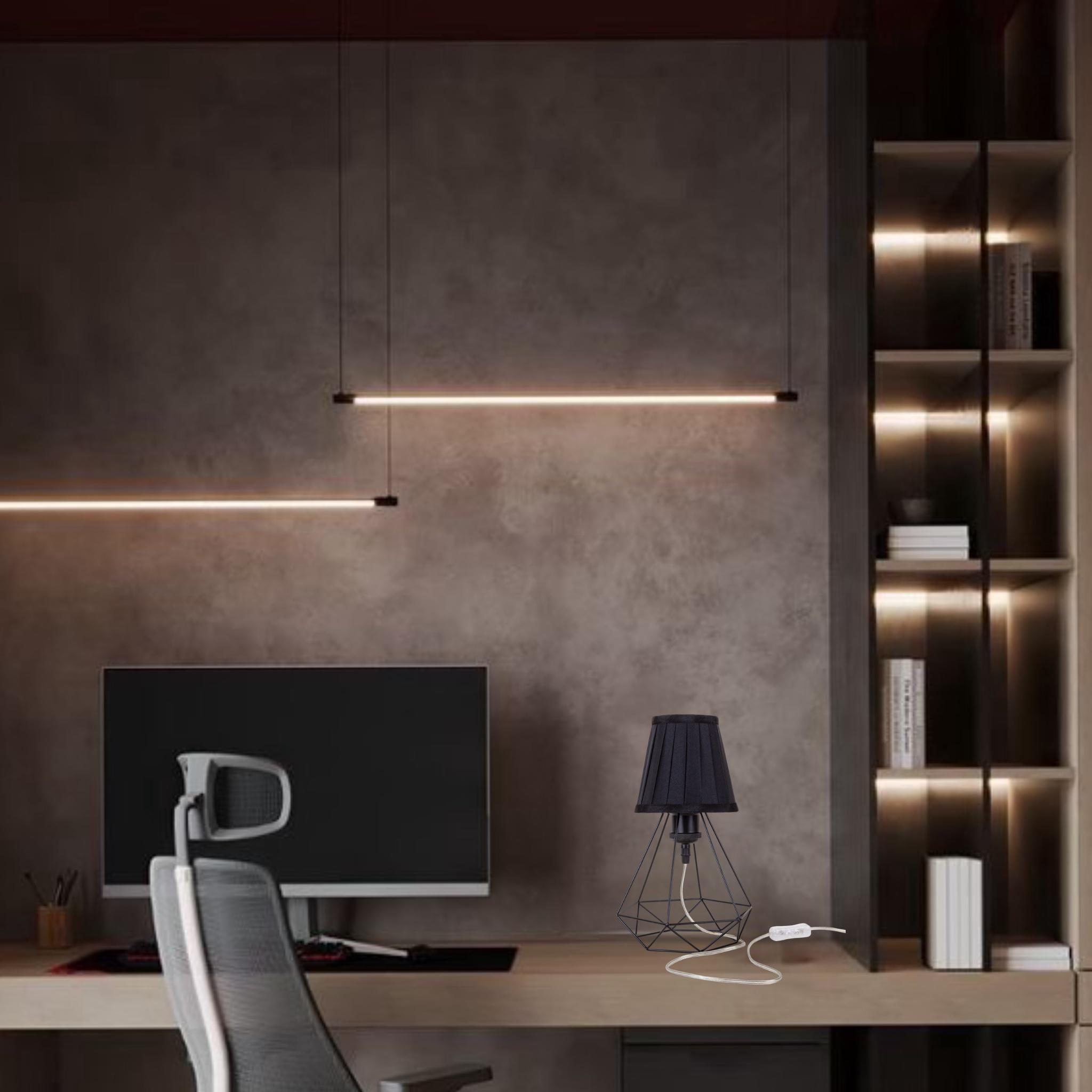 Настільна лампа-нічник Clip-on Lamp Чорний (52-T2019F02 BK+BK) - фото 3 Настільна лампа-нічник Clip-on Lamp Чорний (52-T2019F02 BK+BK) - фото 3