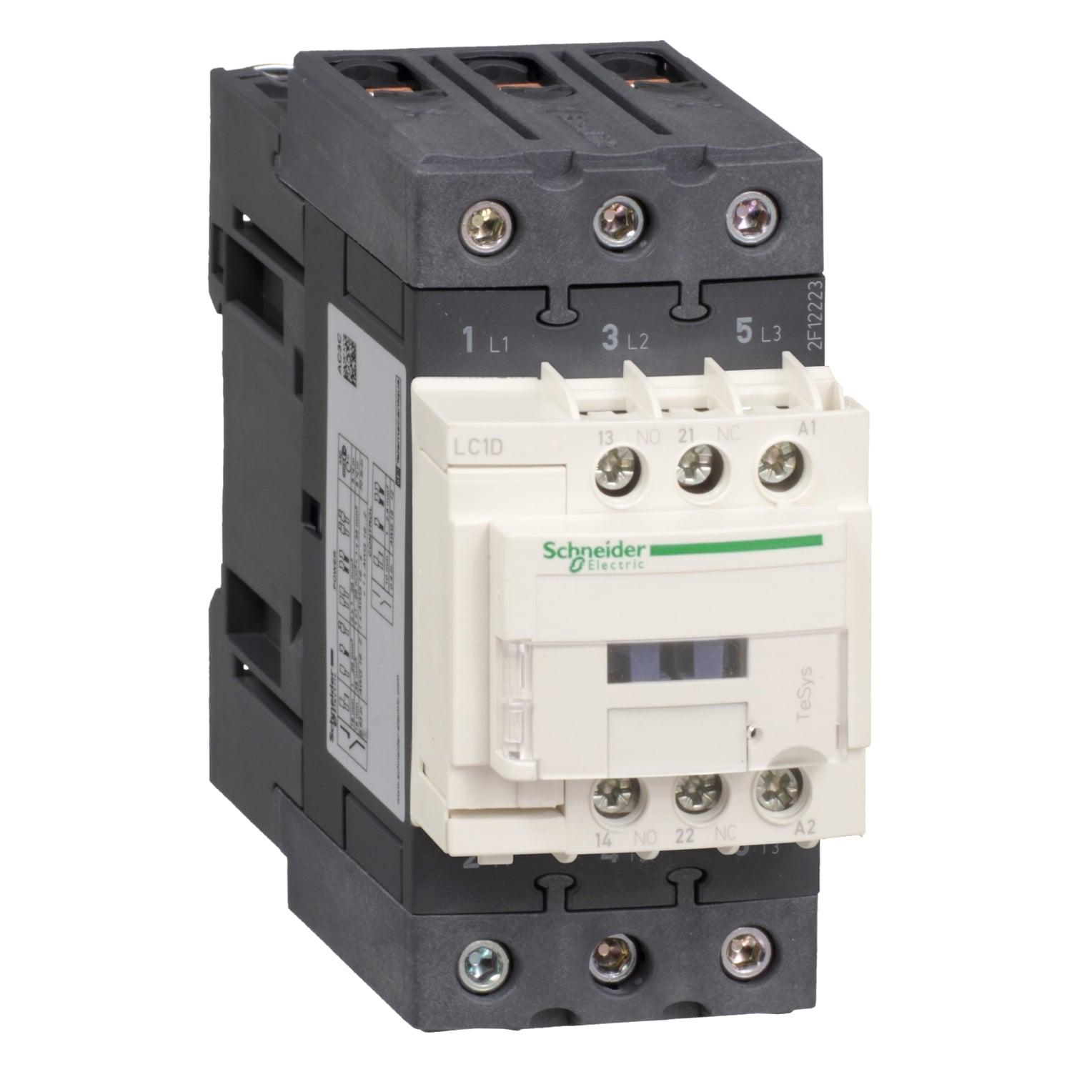 Контактор Schneider Electric TeSys LC1D40AM7 3P 40А 220В AC (11675366) - фото 1