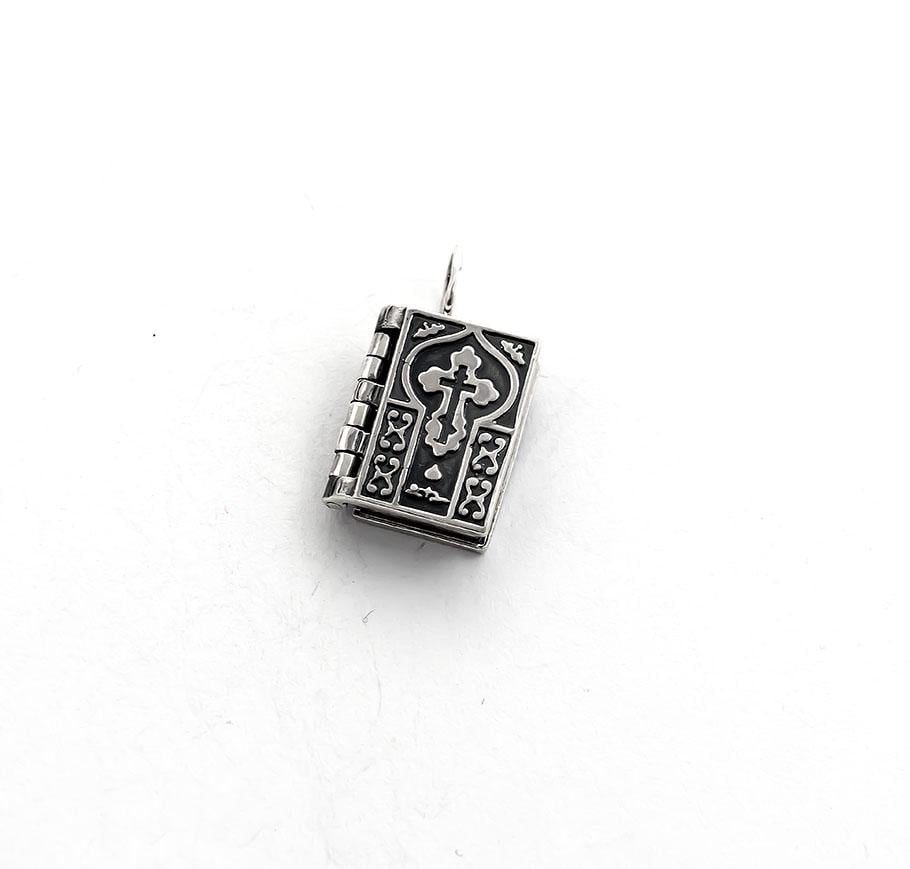 Кулон серебряный Maxi Silver 8012 Книга с молитвой (88012)