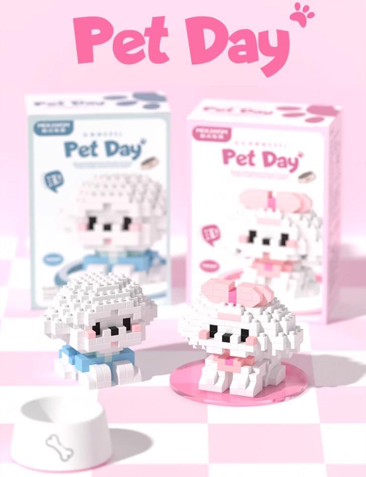 Конструктор из мини-блоков Набор Собачки Pet Day на 2013 деталей 9 шт. - фото 3 Конструктор из мини-блоков Набор Собачки Pet Day на 2013 деталей 9 шт. - фото 3