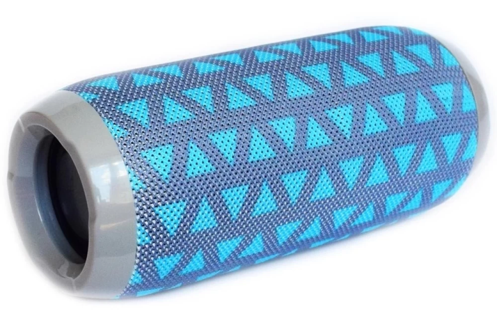 Портативная колонка беспроводная TG-117 Серый/Синий (373643)