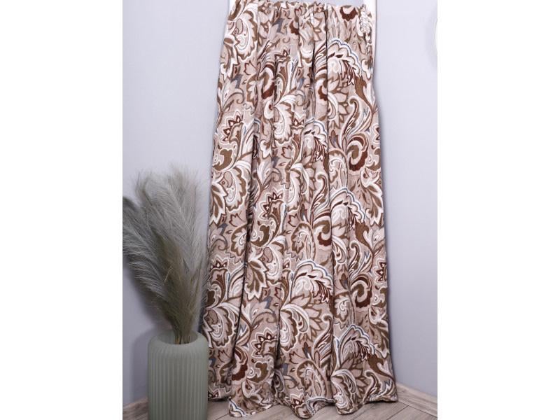 Плед Конфетка 140404 двуспальный Коричневый (DR009367)