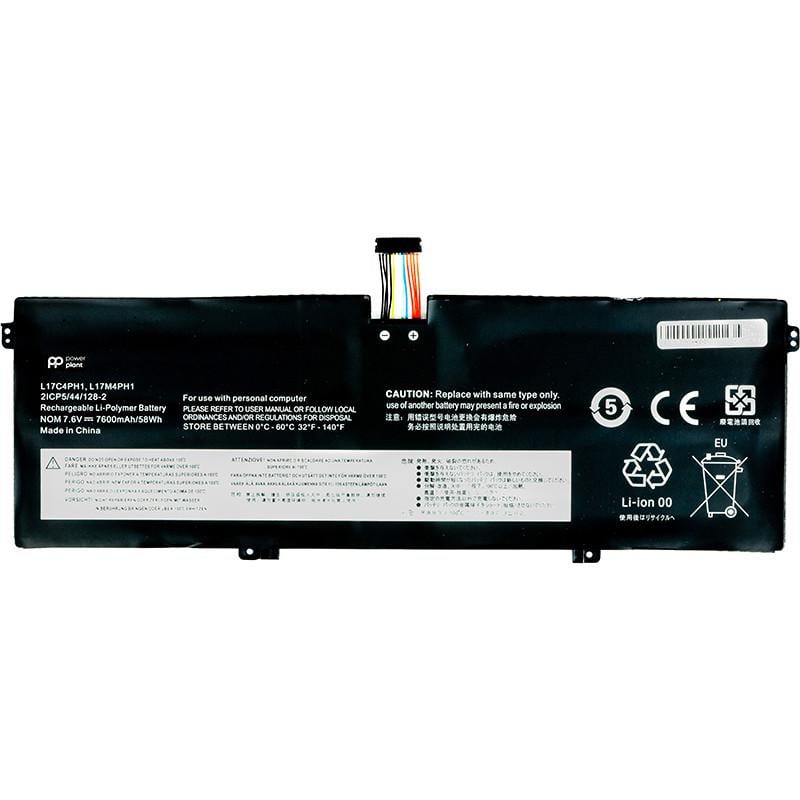 Аккумулятор Power для ноутбуков Lenovo Yoga C930 L17C4PH1 7,6V 7600mAh
