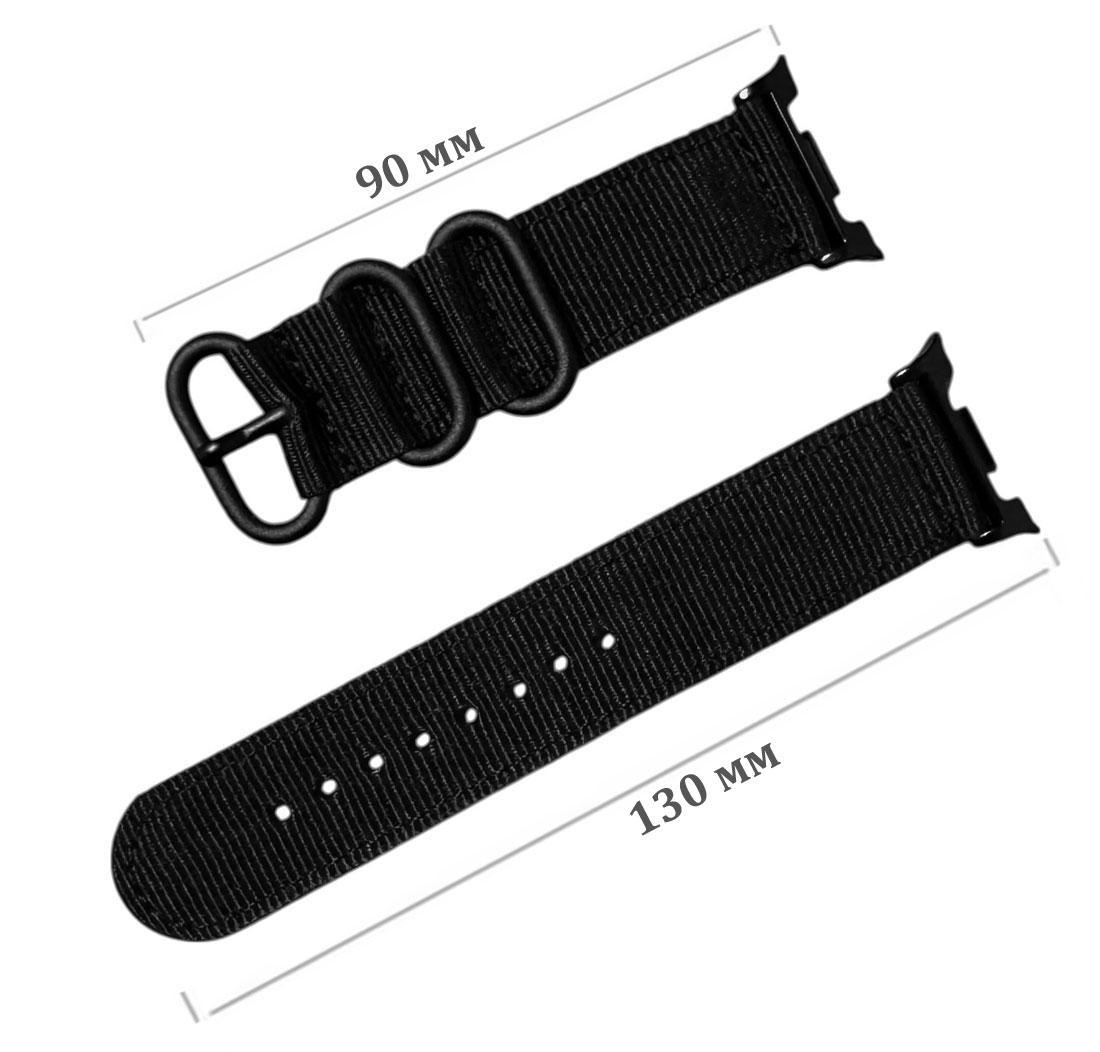 Ремешок для часов Primolux Traveller Samsung Galaxy Watch 8 46 мм/44 мм/40 мм Black (2742689734) - фото 2 Ремешок для часов Primolux Traveller Samsung Galaxy Watch 8 46 мм/44 мм/40 мм Black (2742689734) - фото 2