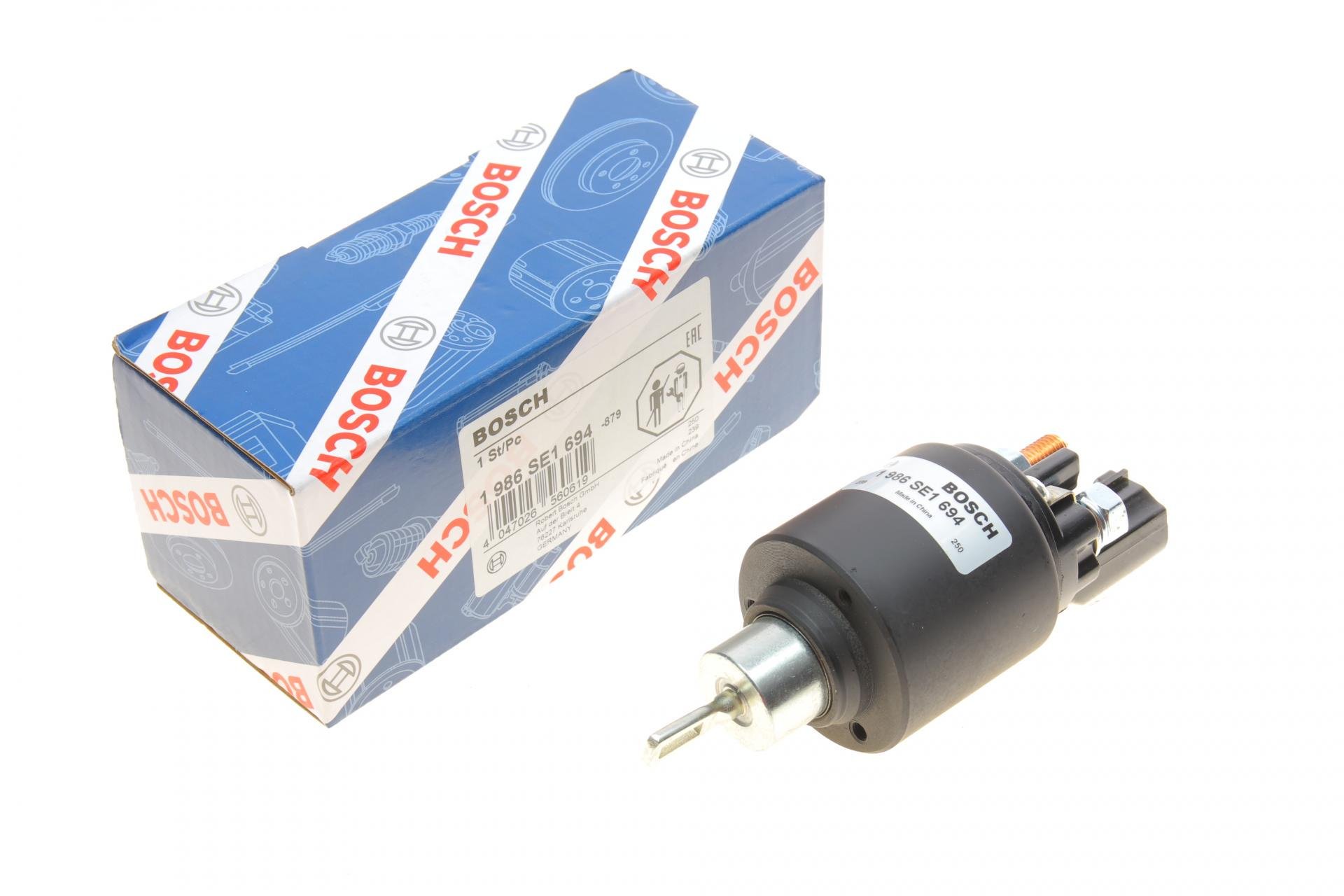 Реле стартера втягивающее Skoda Fabia 1,4 16V/VW Polo 1,4 01-08- (1 986 SE1 694)