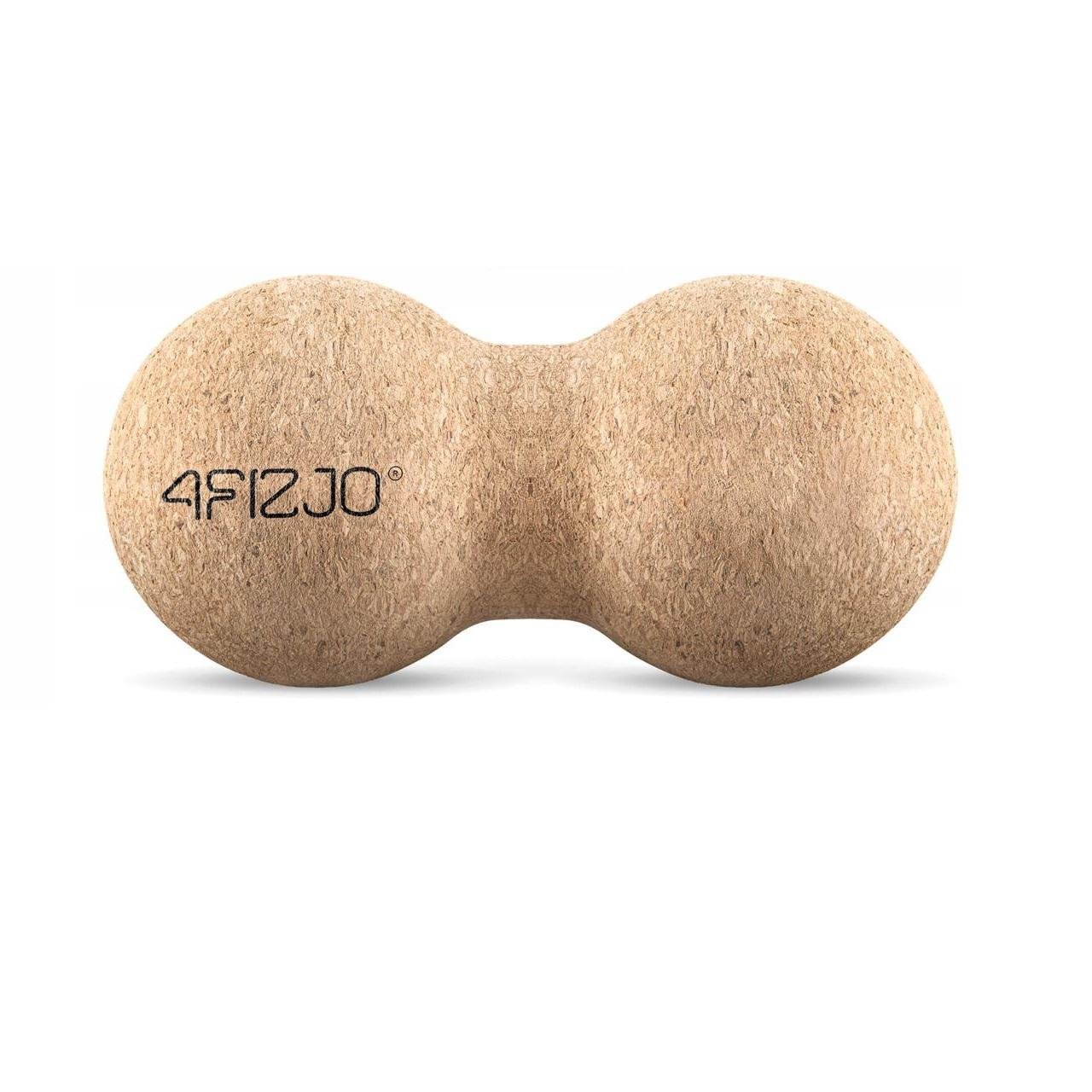 Мяч массажный двойной 4fizjo Lacrosse DuoBall Cork 6,5x13,5 см (P-5907739319586)