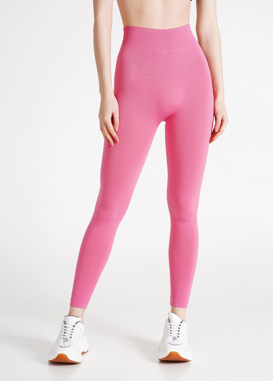 Легінси Giulia Leggings model 2 Bubblegum безшовні S/M Рожевий