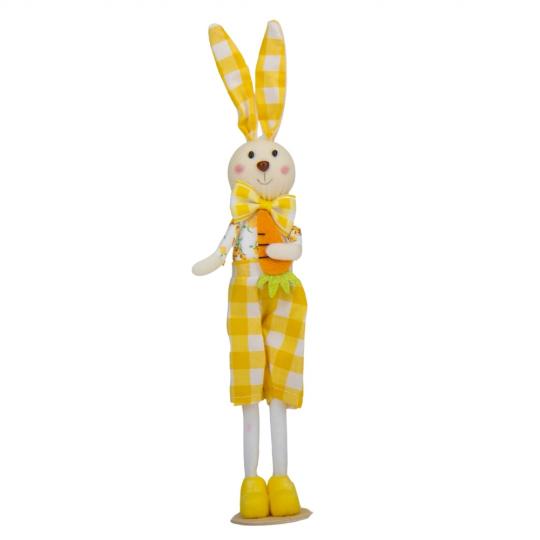 Фигурка Elisey Пасхальный кролик 29 см Желтый (9109-005)