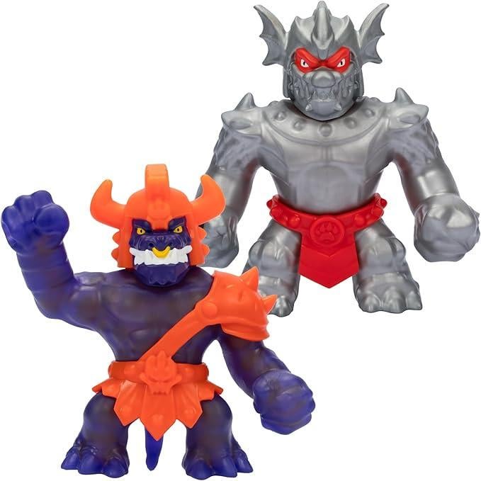 Игрушка-тягучка ГуДжитСу Goo Jit Zu Stretchy Knight Blazagon VS Squishy Corruptagon (42790)