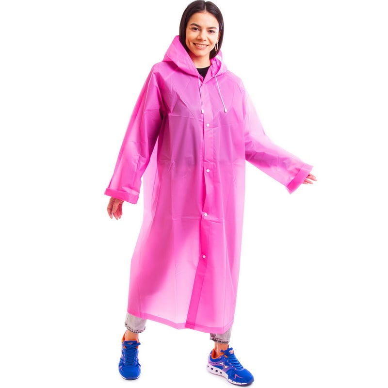 Дощовик One Size Рожевий